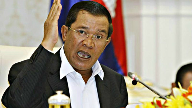 Thủ tướng Campuchia Hun Sen - Ảnh: Reuters