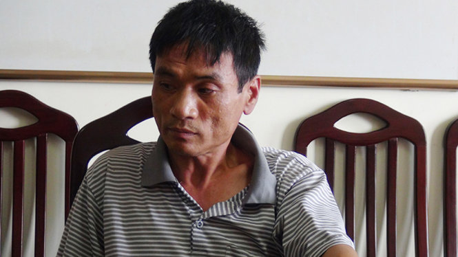 Vũ Mạnh Trang tại trụ sở cơ quan cảnh sát điều tra - Ảnh: Công an tỉnh Quảng Ninh