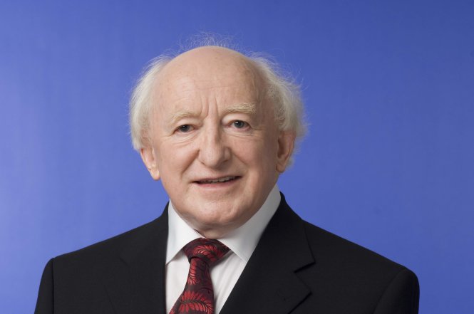 Michael-D-Higgins Gallery NUI Galway