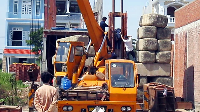 Hiện trường vụ tai nạn - Ảnh: A.L