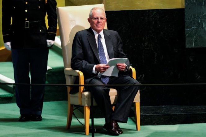 Tổng thống Peru, ông Pedro Pablo Kuczynski, cho rằng TPP có thể được thay thế bằng một thỏa thuận thương mại khác không có Mỹ - Ảnh: Reuters