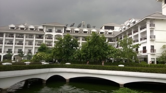 Dự kiến, các doanh nghiệp có thể tự xếp hạng khách sạn của mình. Trong ảnh: một khách sạn ở Hà Nội. Ảnh: Anh Đức