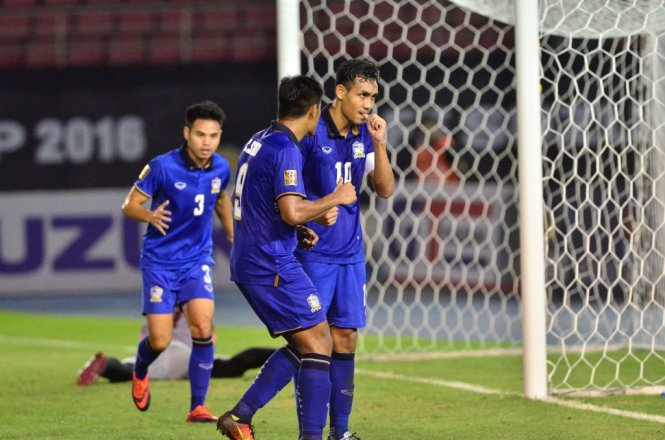 Dangda đã có bàn thắng thứ 4 tại AFF Cup 2016. Ảnh: AFF