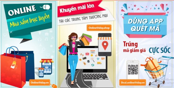 Sự kiện Online Friday 2016 đã có những bước tiến mạnh mẽ. - Ảnh chụp màn hình.