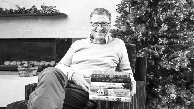 Tỉ phú Bill Gates và những cuốn sách tâm đắc năm 2016 Ảnh: Gates Notes