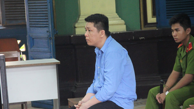 Bị cáo Phước tại tòa - Ảnh: TUYẾT MAI