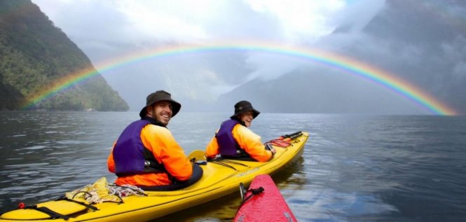 Anh chị Mike và Anne - Ảnh: Goorange Kayaks