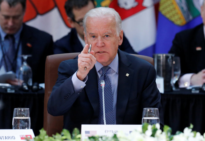 Phó tổng thống Mỹ Joe Biden - Ảnh: Reuters
