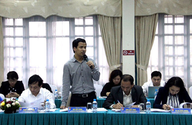 Anh Ngô Văn Cương, UV BTV TƯ Đoàn, Trưởng Ban TN nông thôn TƯ Đoàn - Ảnh: Lâm Hải