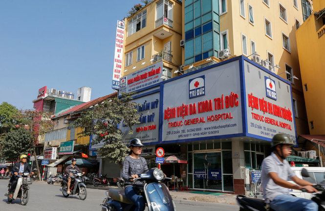 Bệnh viện đa khoa Trí Đức - Ảnh: Việt Dũng