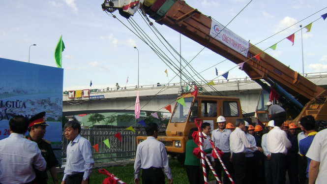 Sáng 29-12 khởi công xây cầu Nguyễn Tri Phương, kết nối đường Võ Văn Kiệt - Ảnh: N.ẨN