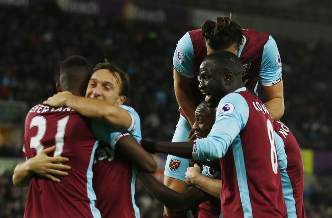 West Ham sẽ gây bất ngờ trước M.C? Ảnh: REUTERS