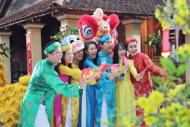 Cảnh trong phim Cô Thắm về làng phần 2 -Ảnh: HTV2