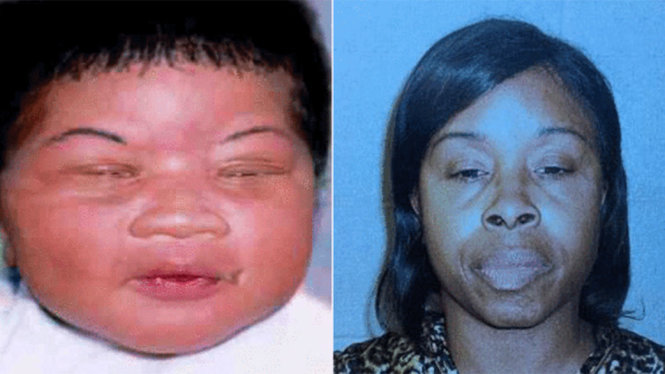 Kamiyah Mobley khi còn là một đứa bé và người đã bắt cóc cô, bà Gloria Williams - Ảnh: Jacksonville Sheriff's Office