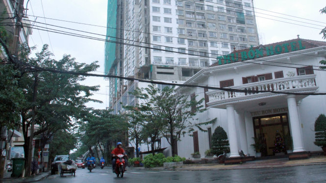 Việc Đà Nẵng qui định diện tích căn hộ nhằm tránh tình trạng chủ đầu tư thiết kế căn hộ nhỏ để dễ bán. Trong ảnh: dự án căn hộ F home ở quận Hải Châu - Ảnh: Hữu Khá