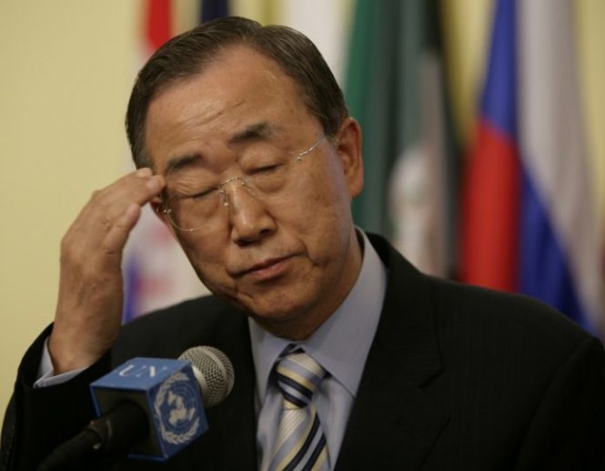 Cựu tổng thư ký LHQ Ban Ki-moon - Ảnh: Getty Images