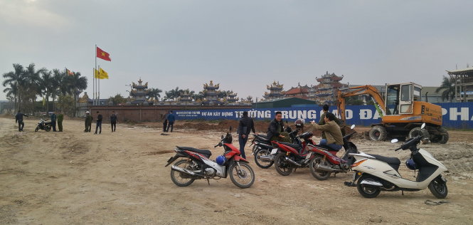 Hiện trường khu vực xảy ra vụ