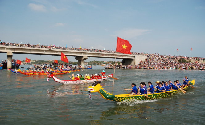 Lễ hội sông nước Đà Nông lần thứ 10 (Tết Bính Thân) - Ảnh: DƯƠNG THANH XUÂN
