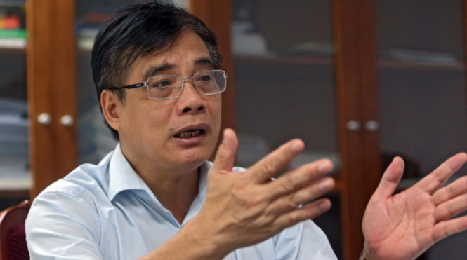 TS TRẦN ĐÌNH THIÊN - Ảnh: Việt Dũng