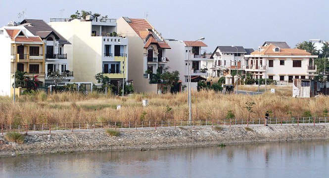 Khu dân cư Sông Giồng - Ảnh: N.C.T