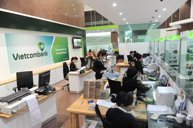 VCB cho biết năm nay ngân hàng tập trung vào các lĩnh vực sản xuất. Ảnh T.Trang