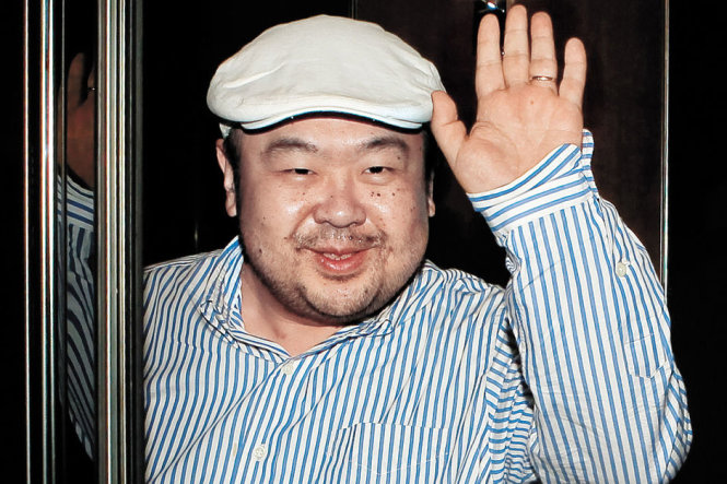 Ông Kim Jong Nam trong ảnh chụp năm 2004 - Ảnh: AFP