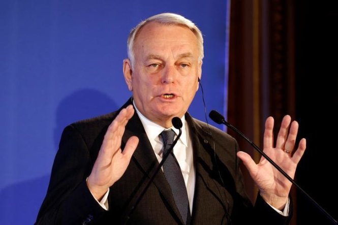 Ngoại trưởng Pháp Jean-Marc Ayrault - Ảnh: Reuters