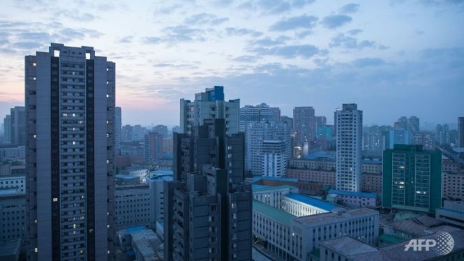 Quang cảnh tại Bình Nhưỡng hồi tháng 9-2016- Ảnh: AFP