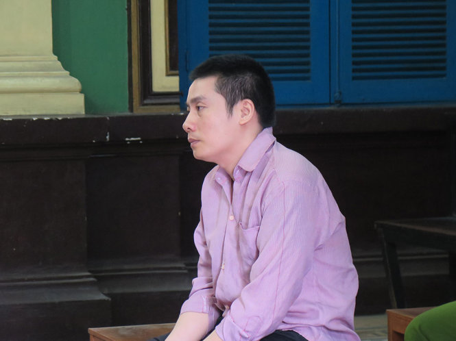 Bị cáo Duy tại tòa - Ảnh: TUYẾT MAI
