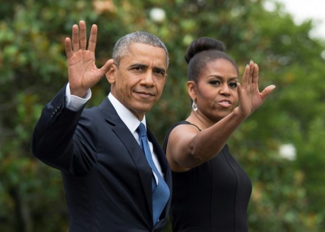 Gia đình ông Obama thuê nhà tại quận Kalorama của Washington để con gái Sasha hoàn tất việc học - Ảnh: AFP