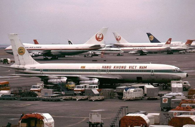 B707 là máy bay hiện đại nhất của hàng không Việt Nam sau 1975 - Ảnh tư liệu