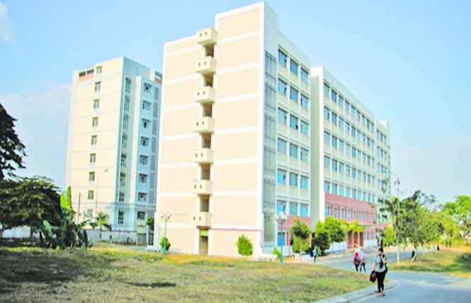 KTX của trường.