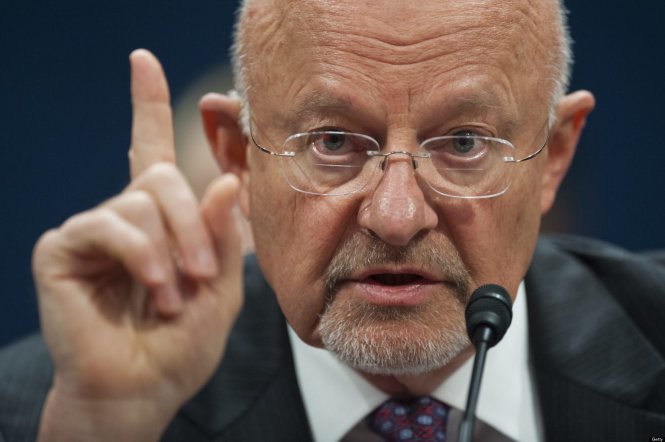 Cựu giám đốc tình báo quốc gia James Clapper - Ảnh: Huffington Post