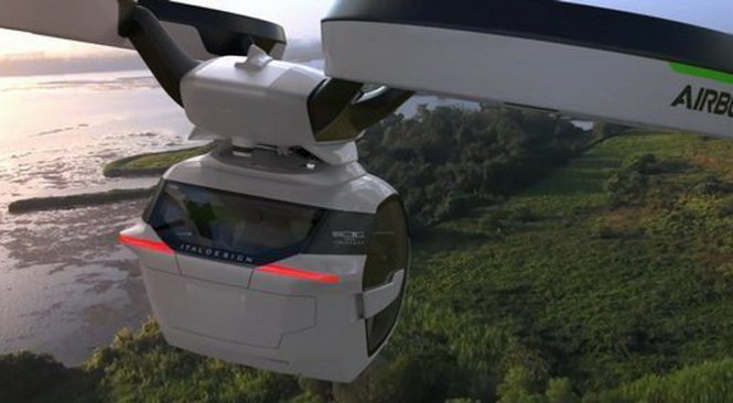 Mẫu xe bay Pop.Up - Ảnh: Airbus