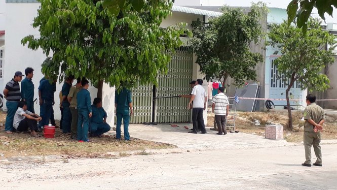 Ngôi nhà nơi xảy ra vụ việc - Ảnh: Xuân An