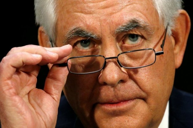 Ông Rex Tillerson, ngoại trưởng Mỹ - Ảnh: Reuters