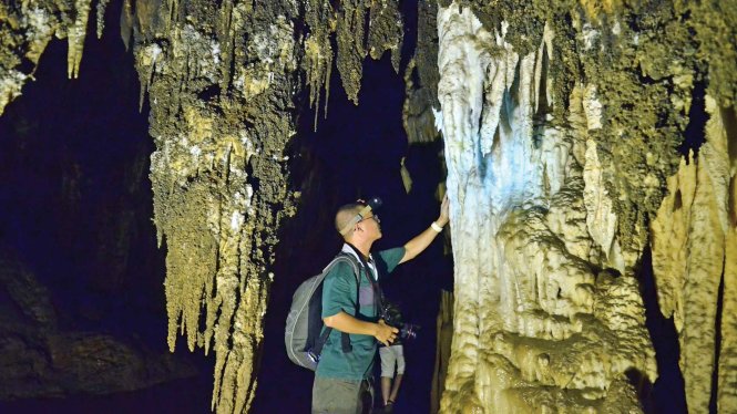 Với tổng chiều dài 31km, động Thiên Đường vẫn là một trong các bí ẩn lớn của vùng Phong Nha - Kẻ Bàng, chứa đựng nhiều điều lạ lẫm - Ảnh: THÁI A