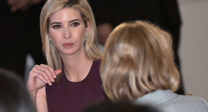 Cô Ivanka Trump sẽ có một không gian riêng làm việc tại khu vực Cánh Tây Nhà Trắng - Ảnh: Getty Images