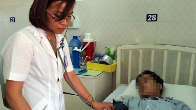 Một bệnh nhân hồi phục sức khỏe tốt sau khi bị viêm cơ tim do nhiễm khuẩn - Ảnh: L.TH.H.