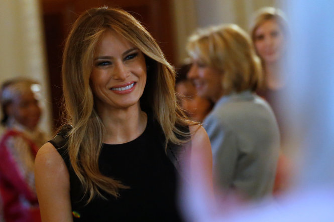 Đệ nhất phu nhân Mỹ Melania Trump - Ảnh: Reuters