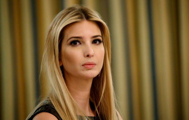 Cô Ivanka Trump, con gái Tổng thống Donald Trump - Ảnh: Reuters