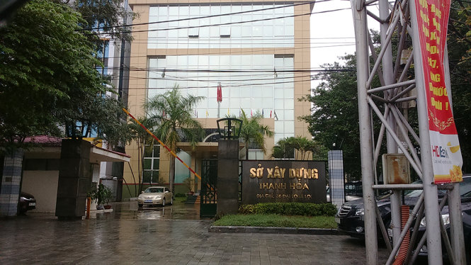 Sở Xây dựng tỉnh Thanh Hóa - nơi bà Trần Vũ Quỳnh Anh công tác và được bổ nhiệm làm lãnh đạo phòng rất nhanh, sai quy trình - Ảnh: Hà Đồng