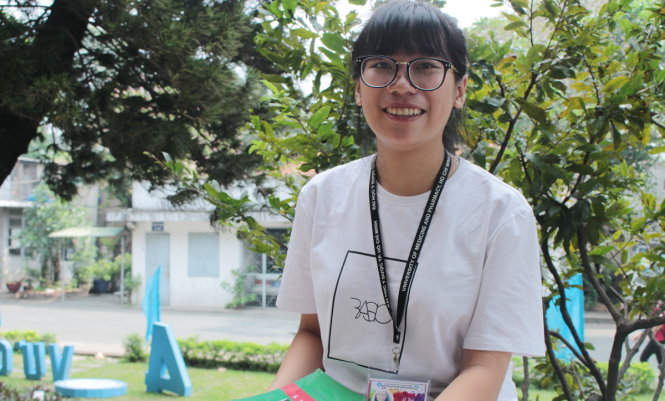 Lê Thái Thanh Khuê, thủ khoa khối B Trường ĐH Y dược TP.HCM