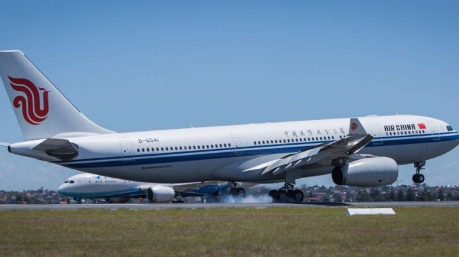 Một máy bay của hãng Air China - Ảnh: Xinhua