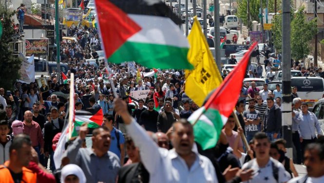 Biểu tình bày tỏ tình đoàn kết với tù nhân Palestine ở Bethlehem