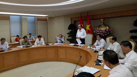 Bộ trưởng - Chủ nhiệm Văn phòng Chính phủ Mai Tiến Dũng yêu cầu Bộ Công Thương phải có kế hoạch cụ thể, chi tiết thời hạn hoàn thành các nhiệm vụ chậm tiến độ - Ảnh: N.An