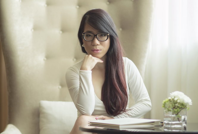 Nhà thiết kế thời trang Betty Trần. Bộ sưu tập Cuộc sống tươi đẹp của cô sẽ được giới thiệu trong show thứ ba của đâm khai mạc Tuần lễ thời trang quốc tế Việt Nam vào ngày 25-4 tại Gem Center (TP.HCM) - Ảnh: NVCC