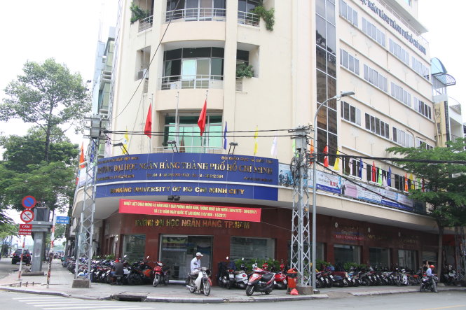Trường ĐH Ngân hàng TP.HCM - Ảnh: M.G