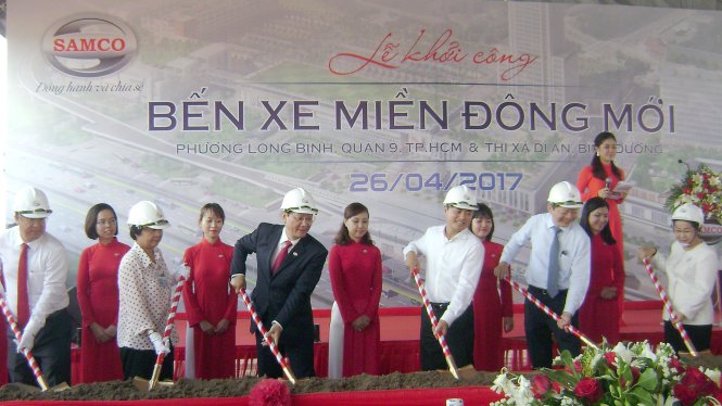 Sáng 26-4, khởi công xây dựng bến xe miền Đông mới - Ảnh: N. Ẩn