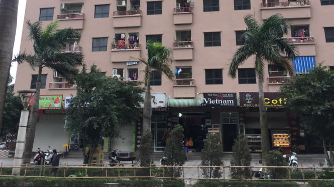 Chung cư tại dự án Đại Thanh của Xí nghiệp xây dựng tư nhân số 1 Lai Châu sai phạm về quy hoạch, xây dựng - Ảnh: LÂM HOÀI
